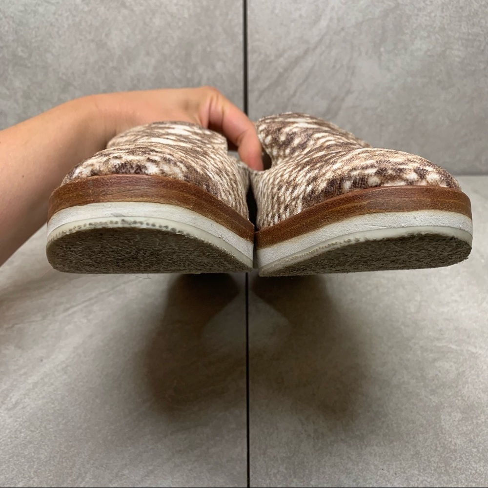 Free People Snake Eyes velvet slip on loafers 38 - Picture 4 of 16